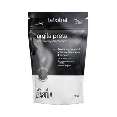 ARGILA PRETA LABOTRAT DIA A DIA 100G