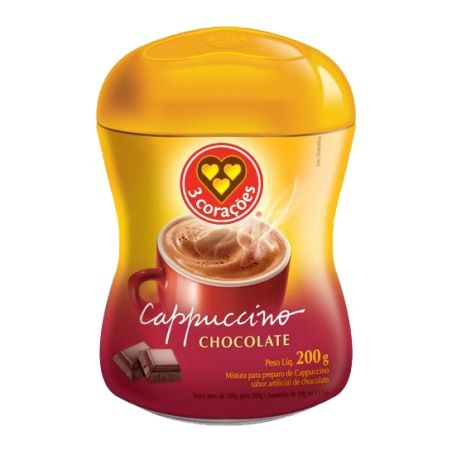 Cafe 3coracoes cappuccino chocolate 200g