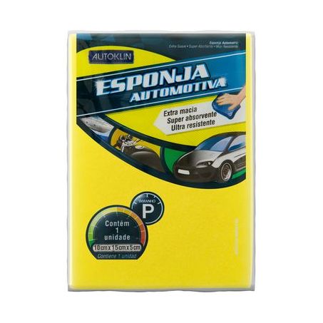ESPONJA AUTOKLIN AUTOMOTIVA P10X15X5CM