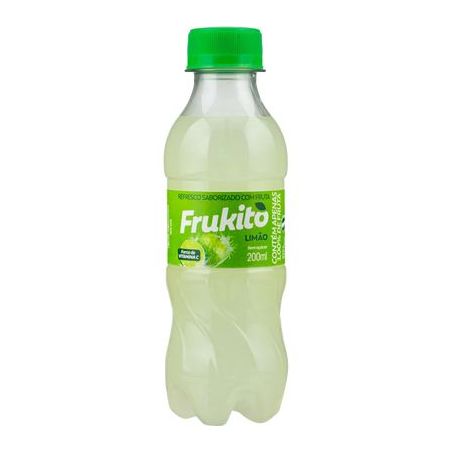 Refresco Limão Frukito Zero Açúcar  Garrafa 200ml