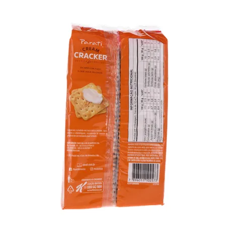 BISCOITO PARATI CREAM CRACKER 370G 360-17