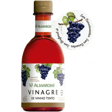 Vinagre Almaromi Vinho Tinto Pet 400ml 
 