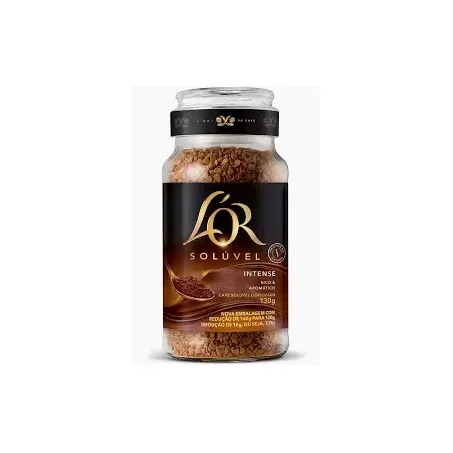 Café Solúvel Liofilizado L'or Classique Pote de Vidro 130gr