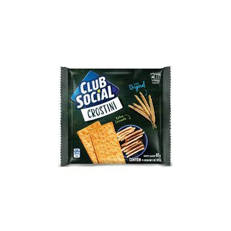 Biscoito Salgado Club Social Crostini Original 80g