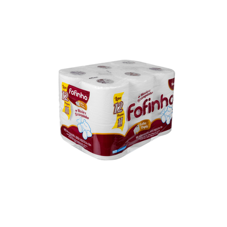 Papel hig fd fofinho neutro 30m c/12