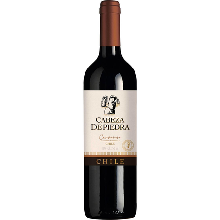 Vinho Chileno Cabeza de Piedra Reservado 750ml - Carménère