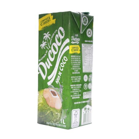 Água de coco ducoco 1l 360-37