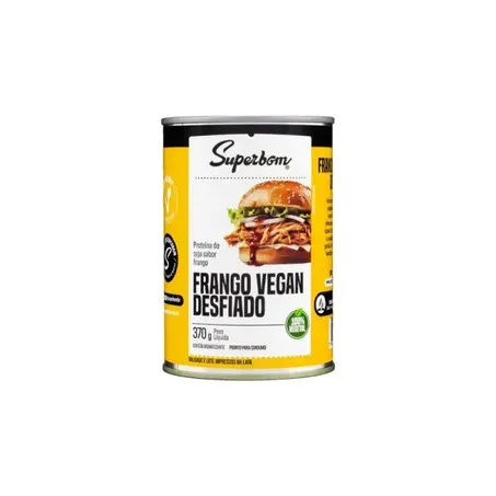 Frango Desfiado Vegano Superbom 370g