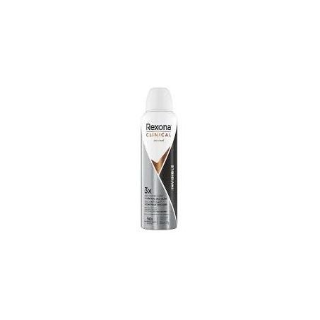 Desodorante rexona fem 150ml clinical invisible