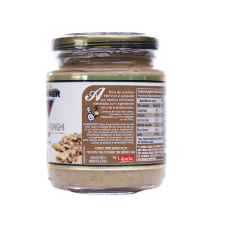 Molho funghi hemmer 220g 360-11
