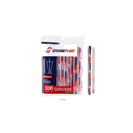 CANUDO BIODEG STRAWPLAST 8MM C/100