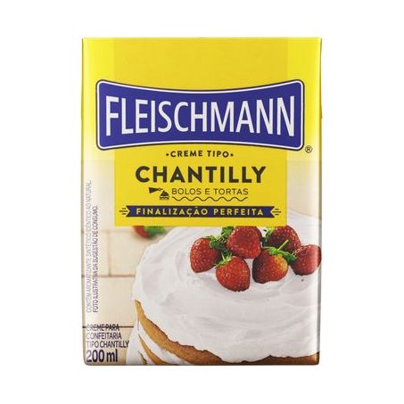 Creme Chantilly Fleischmann 200ml