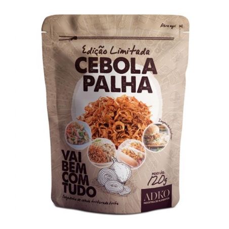Cebola Palha Adko Embalagem 120G