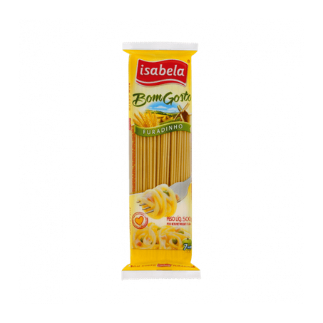 MASSA ISABELA BOM GOSTO FURADINHA 500G