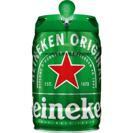 Cerveja heineken barril 5l