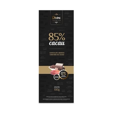 Barra Divine Amargo 85% 100g