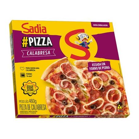 Pizza Sadia Calabresa 460G