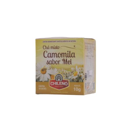 Chá Misto Chileno Camomila e Erva Mate Caixa com 10un - 10gr 360-3