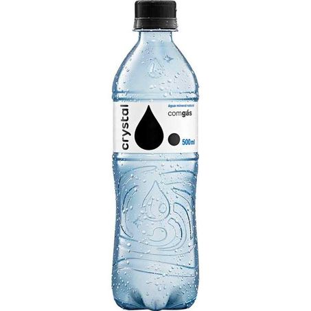 Crystal Água Mineral Com Gás 500Ml