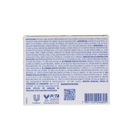 MÁSCARA CAPILAR DOVE NUTRIÇÃO 270G 360-18
