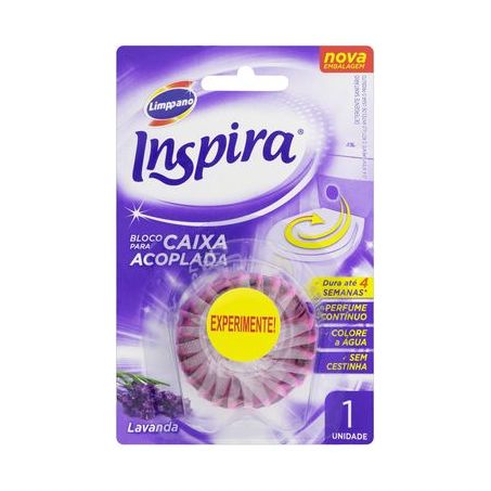 Bloco Higiênico Limppano Inspira Campos de Lavanda Embalagem 1UN
