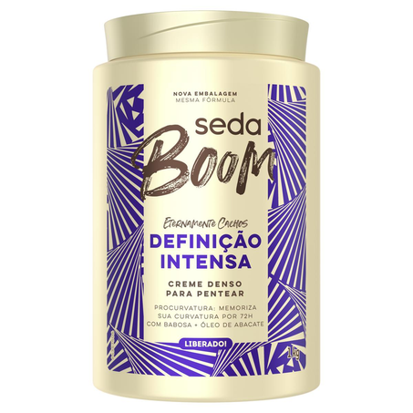 Creme para Pentear Seda Boom 1kg - Boom - Definição Intensa
