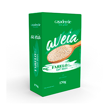 Farelo de aveia oat bran casa de mãe 170g