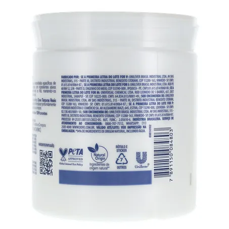 Máscara de Tratamento Texturas Reais Ondulados, Cacheados e Crespos Azeite de Oliva Dove 500G 360-22