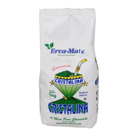 Erva mate nativa suave cristalina 1kg