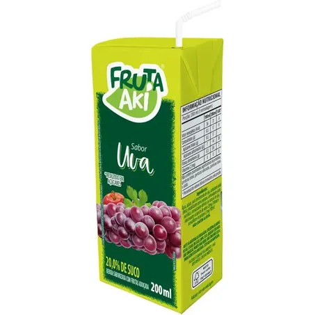Suco Fruta Aki 200ml Uva