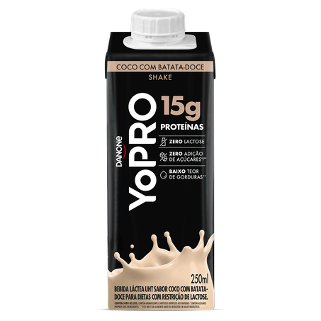 YOPRO DANONE TP 250 ML COCO/BATATA DOCE