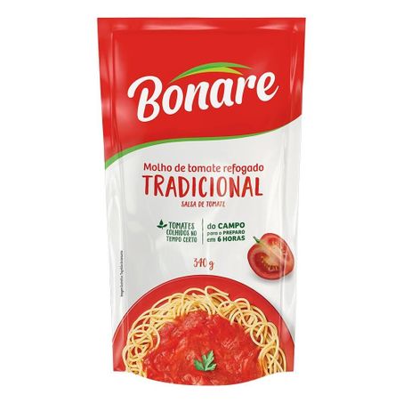 Molho de tomate tradicional bonare