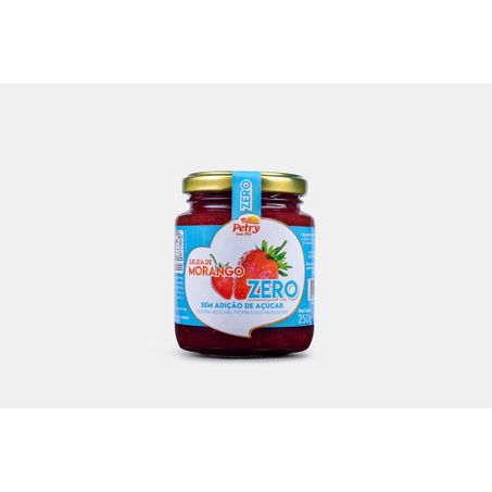 Geleia petry morango zero 250g