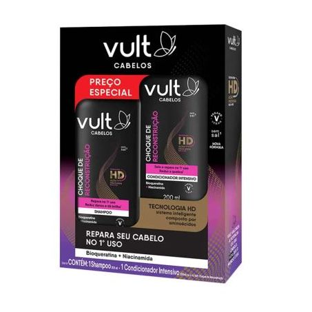KIT VULT RECONSTRUCAO SH.200ML COND.200ML