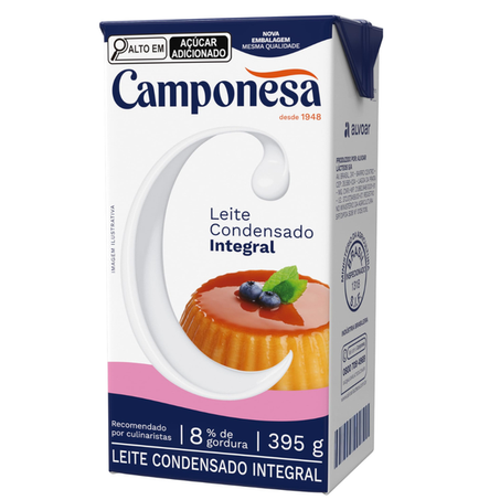 LEITE CONDENSADO CAMPONESA 395G