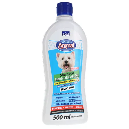 Shampoo Dr Animal 500ml Branqueador 360-35