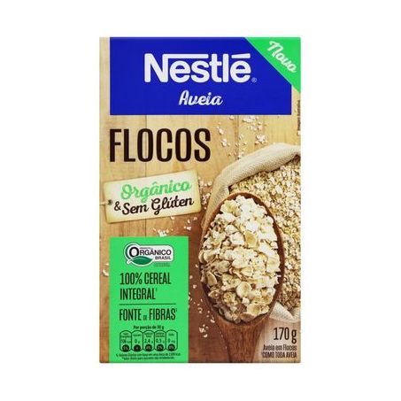 AVEIA NESTLE EM FLOCOS ORGANICO 170G