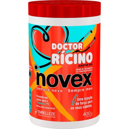 Creme tratamento novex 1kg óleo ricino
