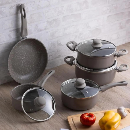 Caçarola Lyor 22cm - Granilite - Cinza - Ref. 220984