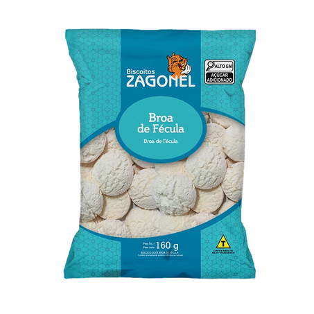 Biscoito broa fécula zagonel 160g