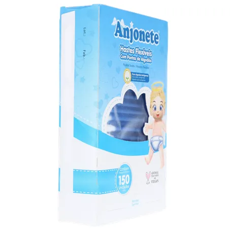Hastes anjonete azul 150un 360-30