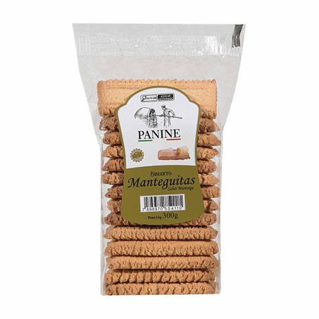 BISCOITO PANINE 250G MANTEGUITAS