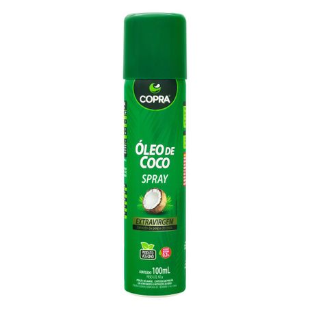 Óleo de coco copra extra virgem spray 100ml