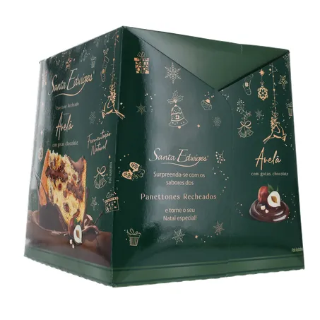 PANETONE STA EDWIGES AVELÃ GOTAS DE CHOCOLATE 500G 360-24