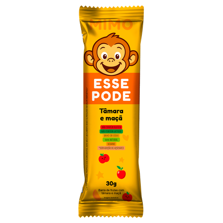 Barra de Frutas Mimo Esse Pode com Tâmara e Maçã 30g