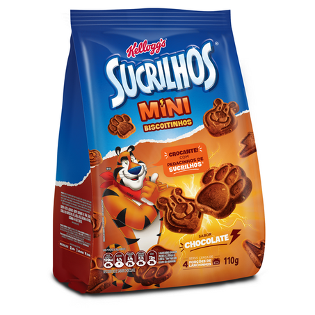 Bisc doce kelloggs sucrilhos chocol 110g
