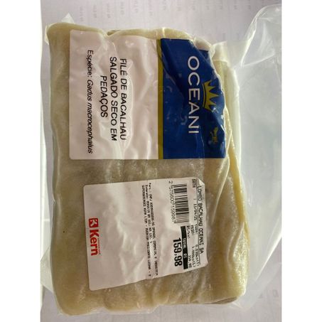 FILE PEIXE OCEANI BACALHAU SALG KG SECO PEDACOS