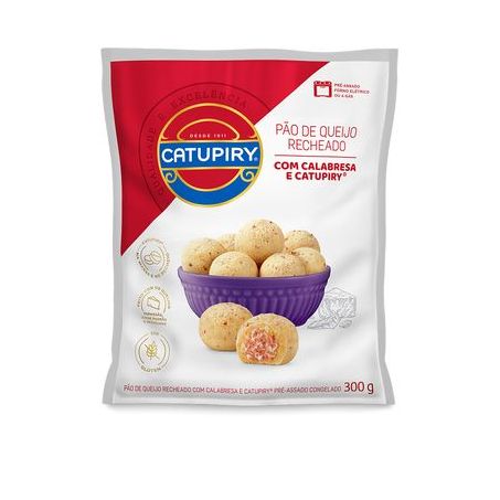 Pao de queijo catupiry 300gr goia/catup