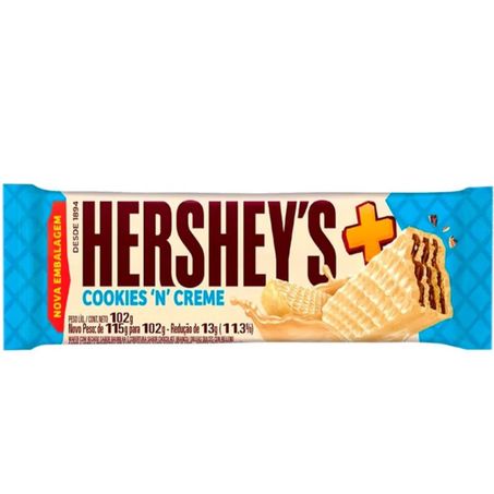 Choc wafer hersheys 102g mais cookies