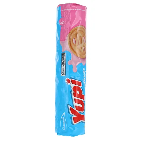 Biscoito recheado yupi morango 130g 360-33